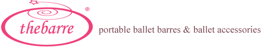 Portable ballet barres and ballet accessories